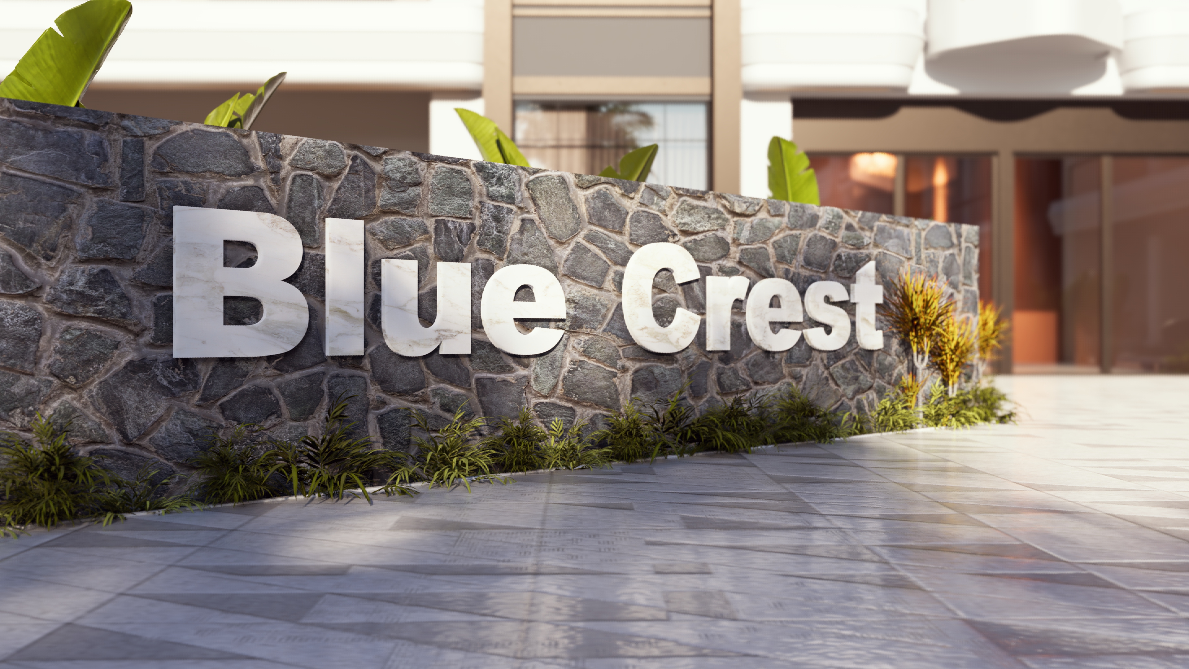 Blue Crest Banner